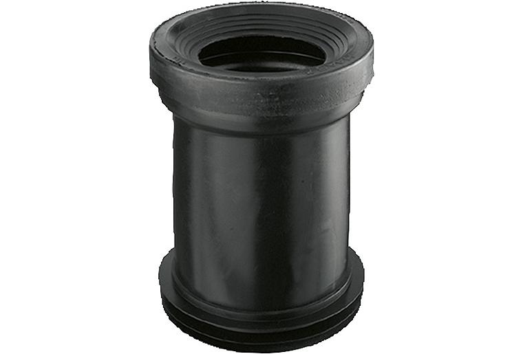 WC-Anschlussstutzen passend für WC-Muffen Ø 120-125 mm Ø 110/110 mm, gerade WC-Anschlussstutzen passend für WC-Muffen Ø 120-125 mm Ø 110/110 mm, gerade