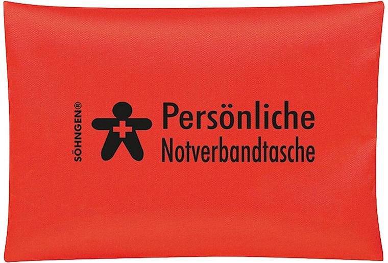 Persönliche Notverbandtasche orange