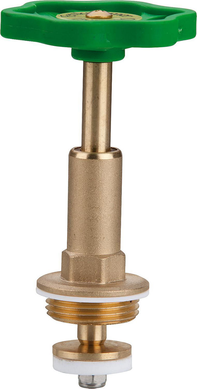 Oberteil DIN-Schrägsitzventile 3/4" mit Stopfbuchsloser Abdichtung