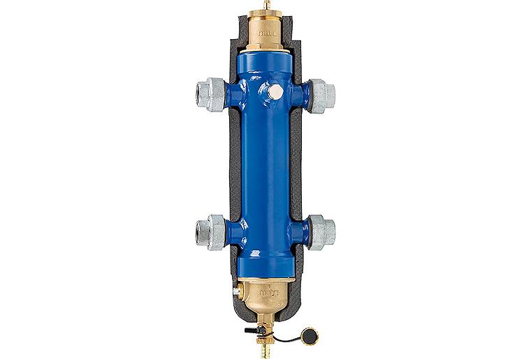 Hydraulische Weiche mit Schlamm- und Magnetitabscheider DN25(1") Hydraulische Weiche mit Schlamm- und Magnetitabscheider DN25(1")
