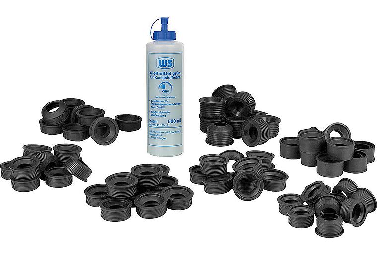 Aktions-Set: Gummi-Nippel 70-teiliges Set + Zugabe WS Gleitmittel 250 ml Aktions-Set: Gummi-Nippel 70-teiliges Set + Zugabe WS Gleitmittel 250 ml