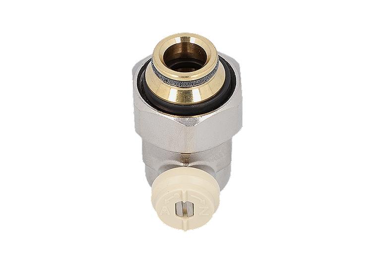 Einzelkugelhahn Eckform 3/4"IG Eurokonus Rohranschluß 3/4" Einzelkugelhahn Eckform 3/4"IG Eurokonus Rohranschluß 3/4"
