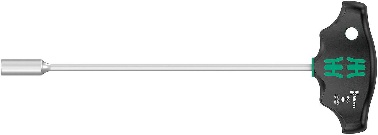 Außensechskant-Schraubendreher (Steckschlüssel) Wera 495 Serie 400 Quergriff SW 7,0 x 230 mm Außensechskant-Schraubendreher (Steckschlüssel) Wera 495 Serie 400 Quergriff SW 7,0 x 230 mm