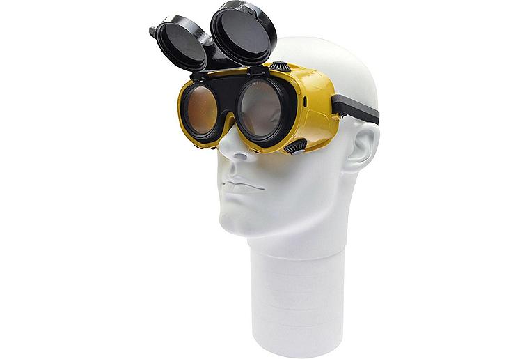 Schweißerbrille mit Klapprahmen, Gläser Ø 50 mm Schweißerbrille mit Klapprahmen, Gläser Ø 50 mm