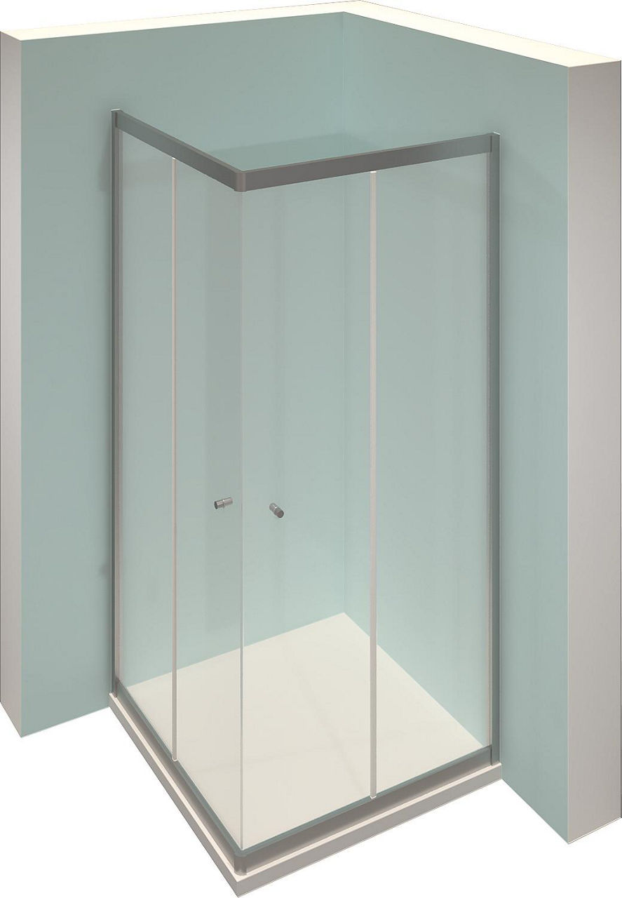 Eckduschkabine Hüppe Alpha 2 2x Schiebetür + 2x Fixteil, 965-990mm/965-990x1900 mm Eckduschkabine Hüppe Alpha 2 2x Schiebetür + 2x Fixteil, 965-990mm/965-990x1900 mm