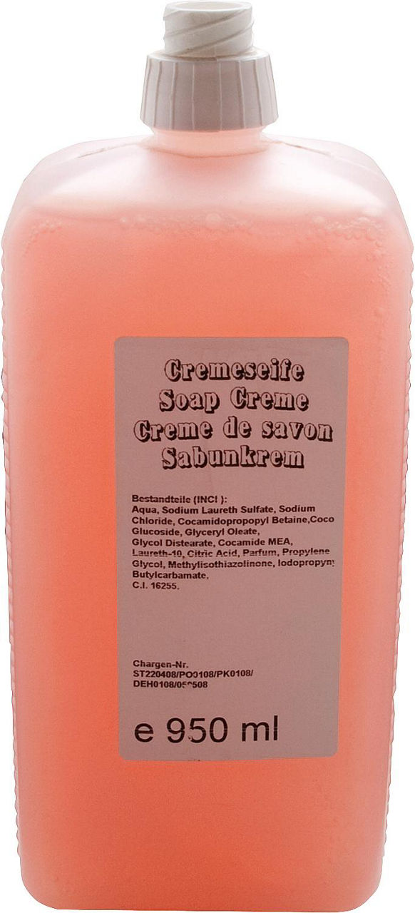 Cremeseife flüssig 950 ml Patrone (geeignet für CWS, Kimberly-Clark, Wagner) Cremeseife flüssig 950 ml Patrone (geeignet für CWS, Kimberly-Clark, Wagner)