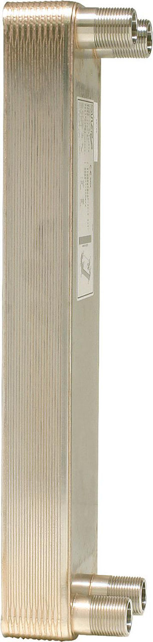 Plattenwärmetauscher B25x40/1P 4x 1" AG 10bar Plattenwärmetauscher B25x40/1P 4x 1" AG 10bar