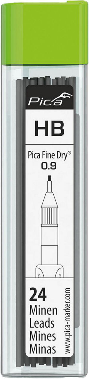 Ersatzminen Grau HB 7030 für Fine Dry, VPE=24 Stk. Ersatzminen Grau HB 7030 für Fine Dry, VPE=24 Stk.