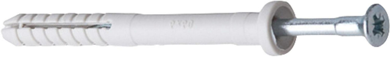 Nageldübel mit Zylinderkopf 6 x 40, VPE = 100 Stück