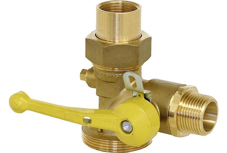 Zählerkugelhahn 1" Modell 5220.25 Zählerkugelhahn 1" Modell 5220.25