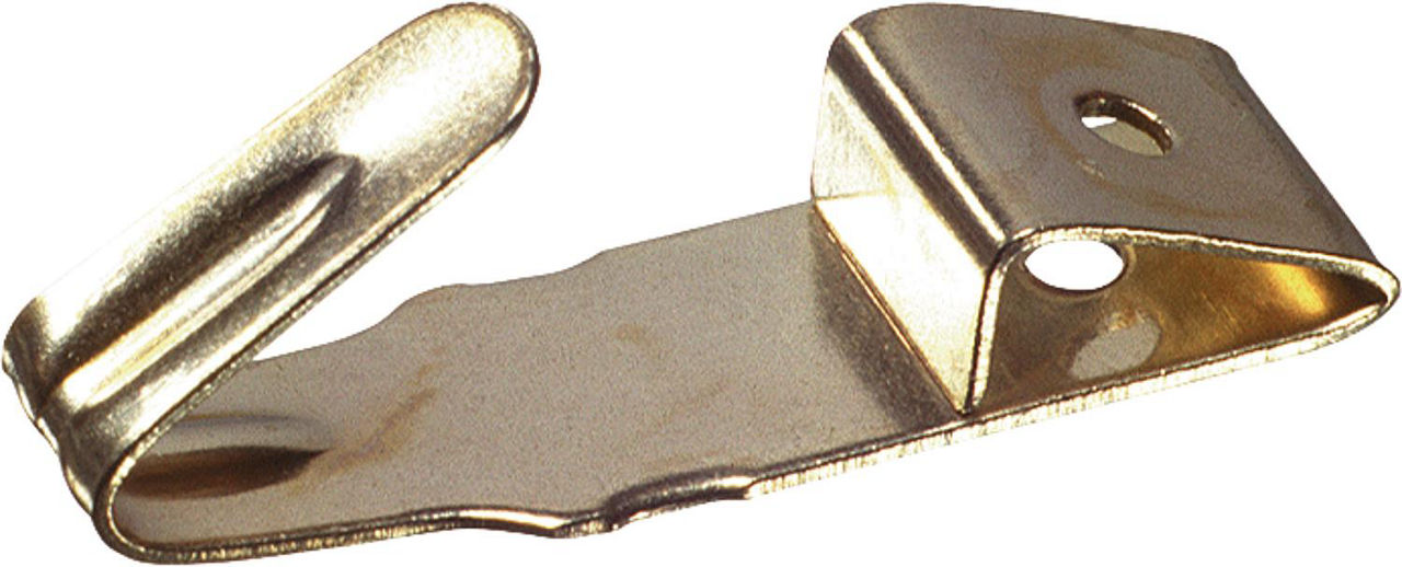 Bilderhaken vermessingt mit Stiften d=1 mm VPE =20 Stück