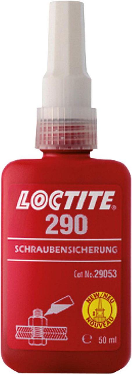 Schraubensicherung mittel- bis hochfest LOCTITE 290, 50ml Dosierflasche