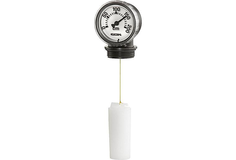 Füllstandsanzeiger mechanisch, geruchsdicht, 1 1/2"
