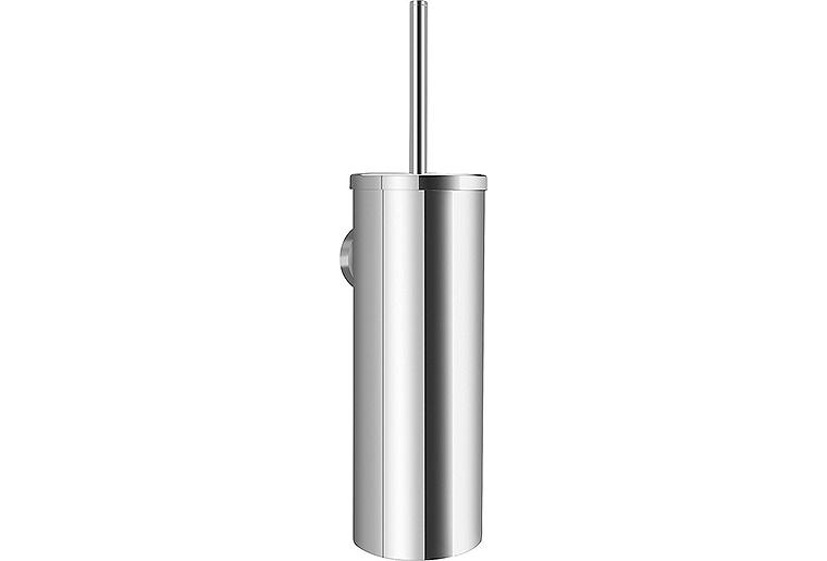 WC Bürstengarnitur Eight mit Wandhalter Metall verchromt WC Bürstengarnitur Eight mit Wandhalter Metall verchromt