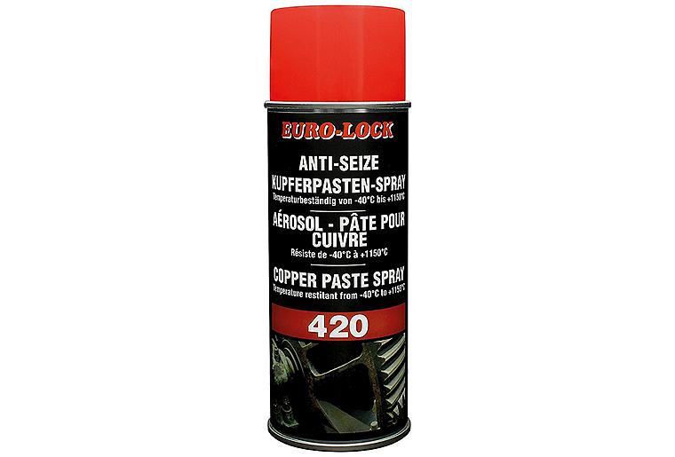 Kupferpastenspray EURO-LOCK LOS 420 Anti-Seize 400ml Sprühdose Kupferpastenspray EURO-LOCK LOS 420 Anti-Seize 400ml Sprühdose