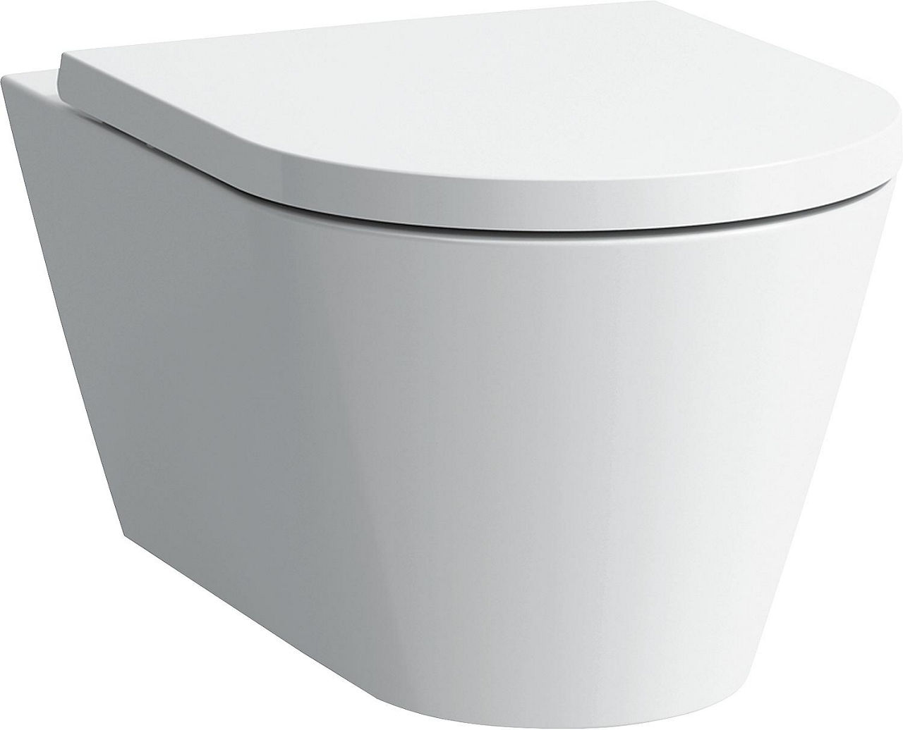 Wand-Tiefspül-WC Laufen Kartell spülrandlos, weiß, BxHxT:370x285x545mm Wand-Tiefspül-WC Laufen Kartell spülrandlos, weiß, BxHxT:370x285x545mm