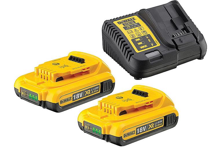 Akku-Kit Dewalt 18V/2,0AH, mit Ladegerät DCB 115 Akku-Kit Dewalt 18V/2,0AH, mit Ladegerät DCB 115