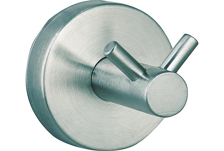 Doppelhaken Axial Edelstahl matt