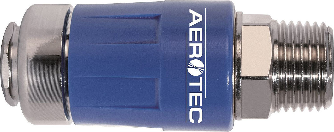 Sicherheitskupplung Aerotec EASY SAVE PRO 1/2" AG Sicherheitskupplung Aerotec EASY SAVE PRO 1/2" AG