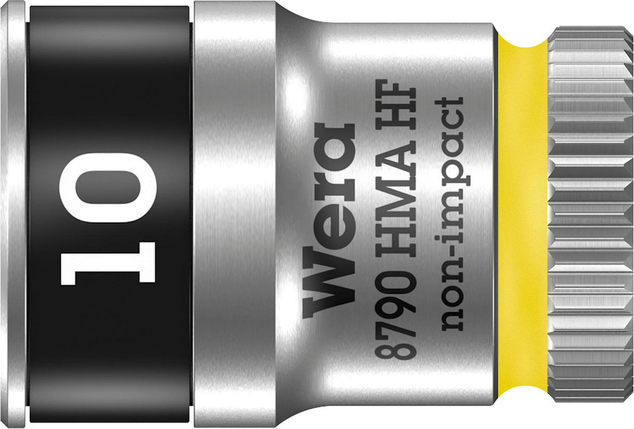 Außensechskant-Steckschlüsseleinsatz Wera 8790 HMA HF mit 1/4"-Antrieb, metrisch, kurz, mit Haltefunktion, SW 10,0 x 23 mm Außensechskant-Steckschlüsseleinsatz Wera 8790 HMA HF mit 1/4"-Antrieb, metrisch, kurz, mit Haltefunktion, SW 10,0 x 23 mm