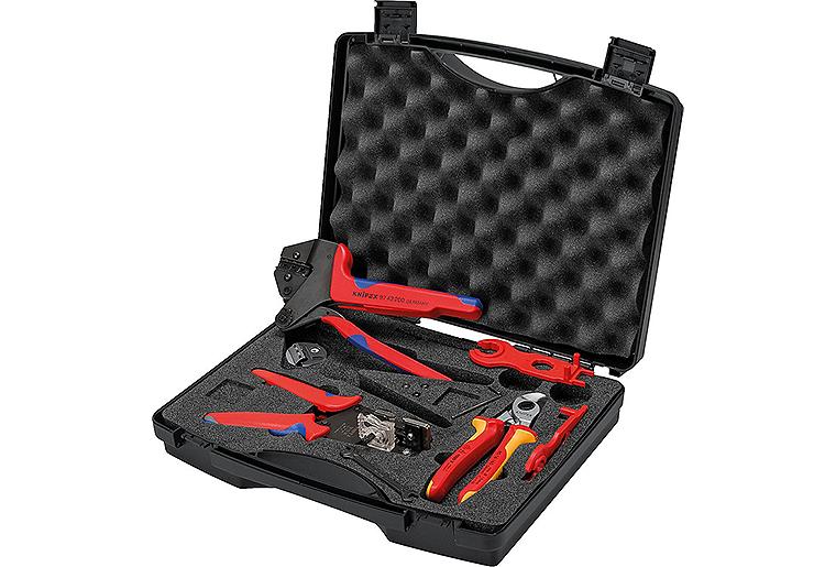 Werkzeug-Set KNIPEX 6-teilig für Photovoltaik 97 97 04 V01, im Transportkoffer Werkzeug-Set KNIPEX 6-teilig für Photovoltaik 97 97 04 V01, im Transportkoffer