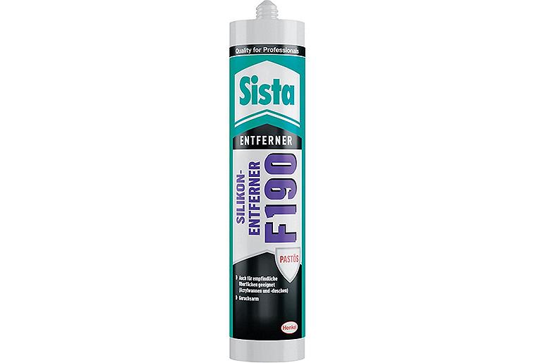 Silikonentferner SISTA F190 transparent 300ml Kartusche