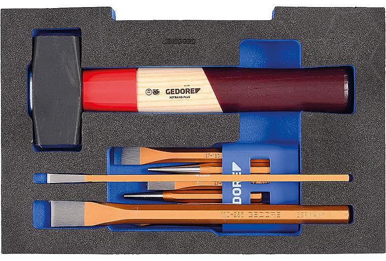 Meißelsatz GEDORE 9-teilig, für L-BOXX 136 Meißelsatz GEDORE 9-teilig, für L-BOXX 136