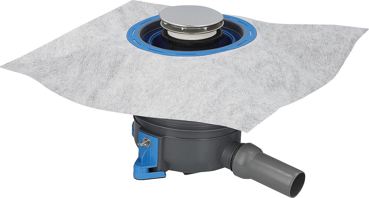 Duschwannenablauf ORIO DallBox Select, Edelstahl matt, DN50 (2") Duschwannenablauf ORIO DallBox Select, Edelstahl matt, DN50 (2")