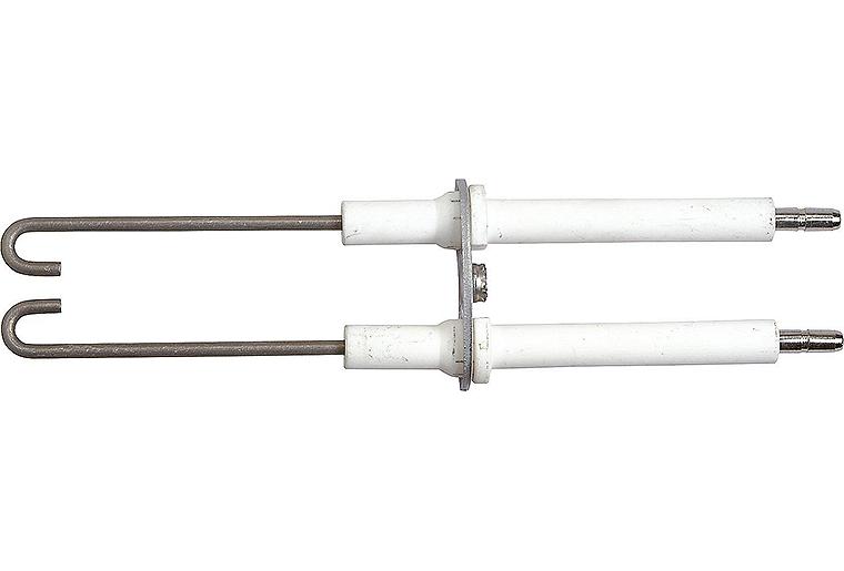 Doppelzündelektrode für Buderus Raketenbrenner BE/BE-A 43-55 kW / Typ 4 L50 / 63018296