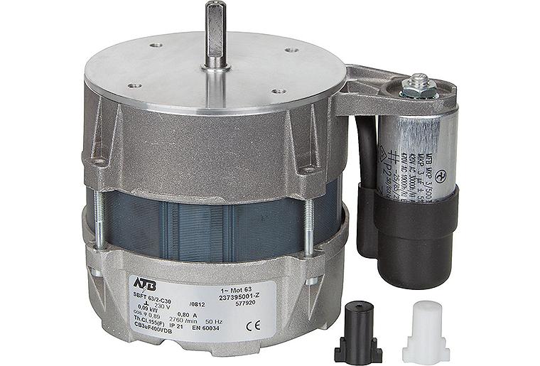 Motor mit Kondensator und Anschlusskabel 4020-003 Motor mit Kondensator und Anschlusskabel 4020-003