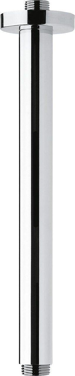 Decken-Anschlussrohr DN15 (1/2") L=400 mm Messing verchromt rund Decken-Anschlussrohr DN15 (1/2") L=400 mm Messing verchromt rund