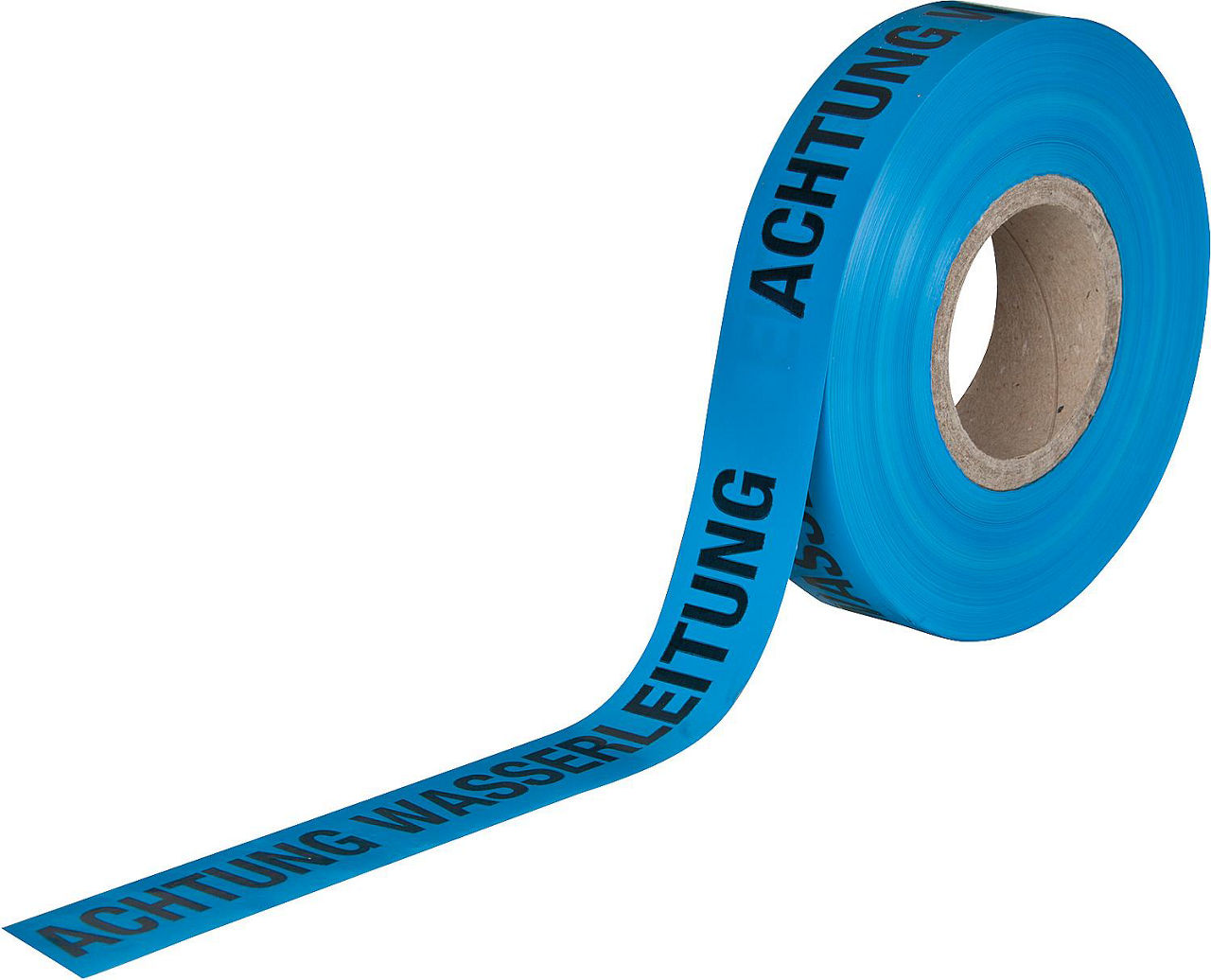 Trassenwarnband "Achtung Wasserleitung" blau