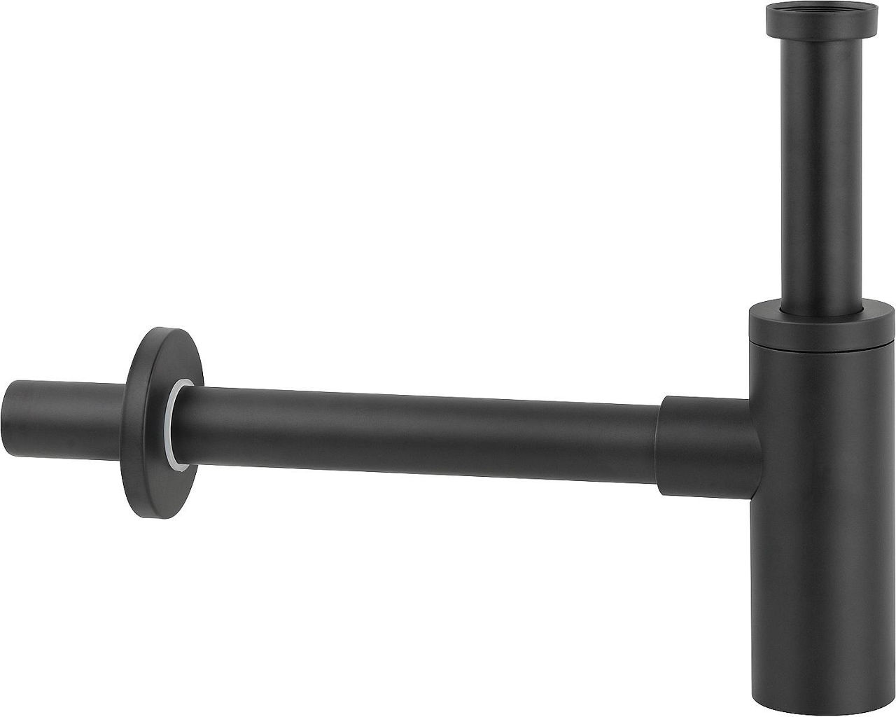 Design-Siphon DN32 (11/4") Edelstahl, matt schwarz Design-Siphon DN32 (11/4") Edelstahl, matt schwarz