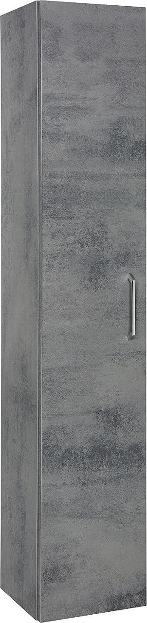 Hochschrank NOA, reversibel, Zement, 300x1600x270mm Hochschrank NOA, reversibel, Zement, 300x1600x270mm