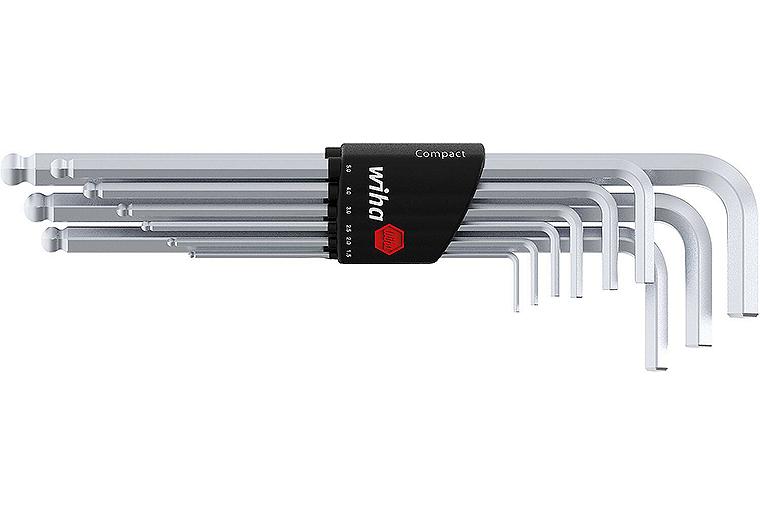 Winkelschlüssel-Set Wiha® Sechskant mit Kugelkopf 9-teilig Winkelschlüssel-Set Wiha® Sechskant mit Kugelkopf 9-teilig