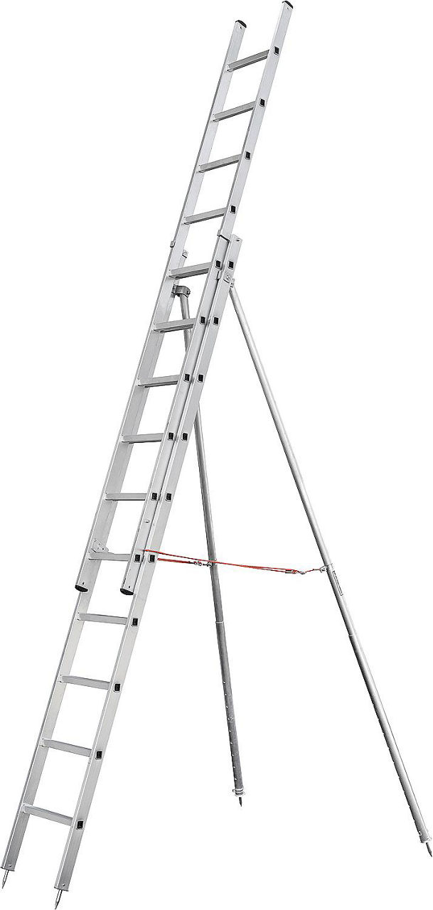 Obstbaumschiebeleiter Siedra 2x10 Sprossen, 3,10-5,25m 920-10 Obstbaumschiebeleiter Siedra 2x10 Sprossen, 3,10-5,25m 920-10