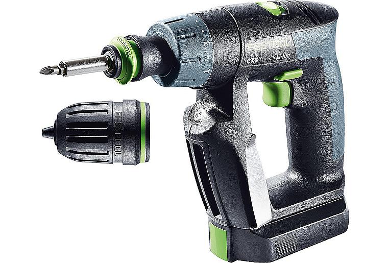 Akku-Bohrschrauber Festool CXS 12 2,5-Plus, 12 V mit 2x 2,5 Ah