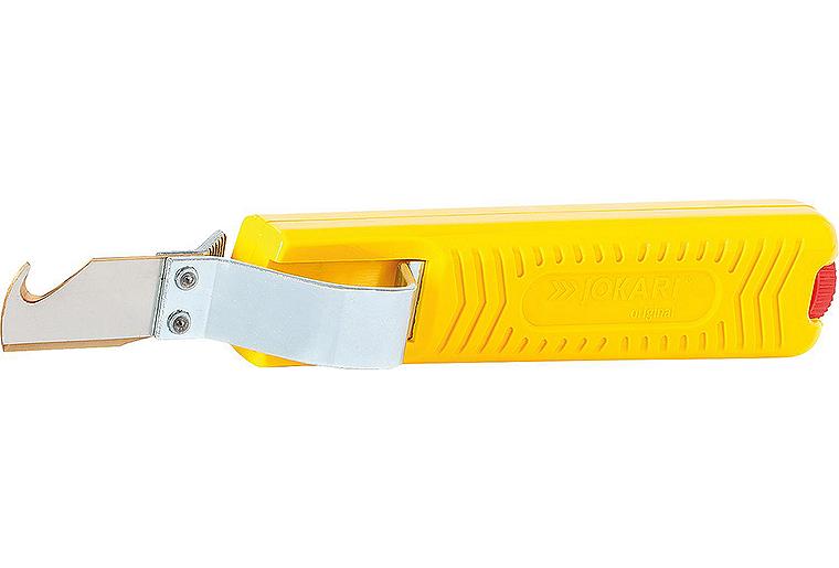 Kabelmesser mit TiN-Klinge Standard mit Hakenklinge für Kabel von 8-28mm Kabelmesser mit TiN-Klinge Standard mit Hakenklinge für Kabel von 8-28mm