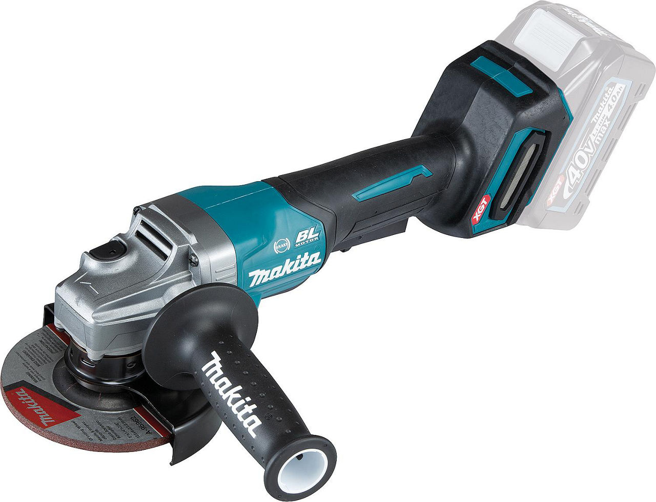 Akku-Winkelschleifer Makita 40V GA013GZ ohne Akkus und Ladegerät Akku-Winkelschleifer Makita 40V GA013GZ ohne Akkus und Ladegerät