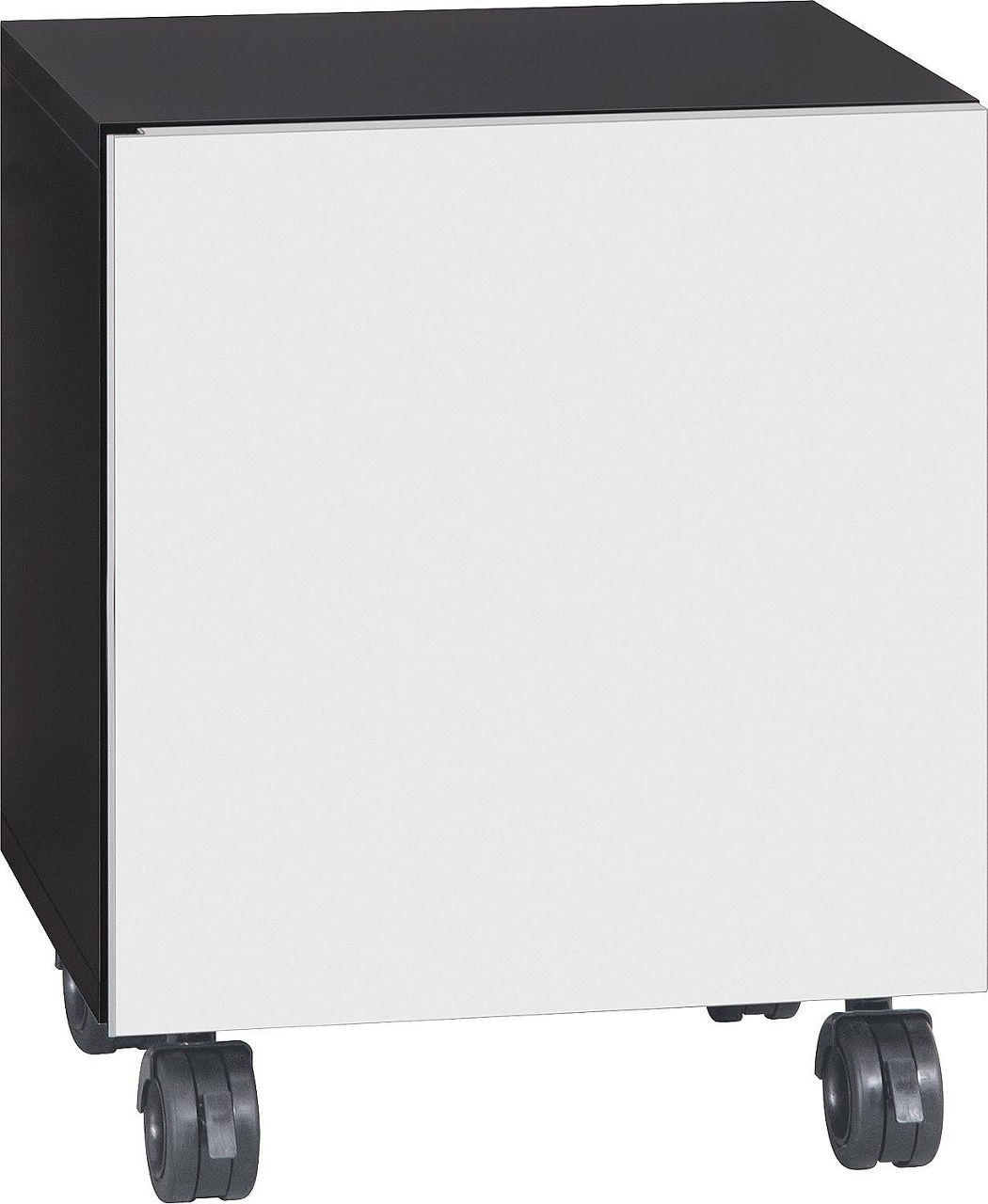 Rollcontainer ELA Korpus schwarz smt - Front weiß smt 400x400x350 mm Rollcontainer ELA Korpus schwarz smt - Front weiß smt 400x400x350 mm