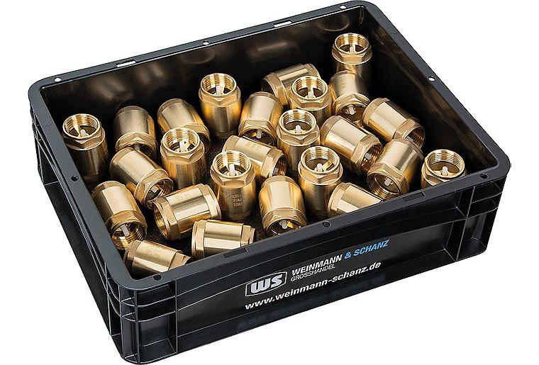 Rückschlagventile DN25 (1") Vorteilspaket 25-teilig + WS-Box gratis!
