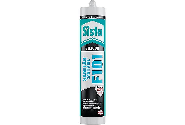 Sanitärsilikon SISTA F101 transparent (glänzend) 300ml Kartusche