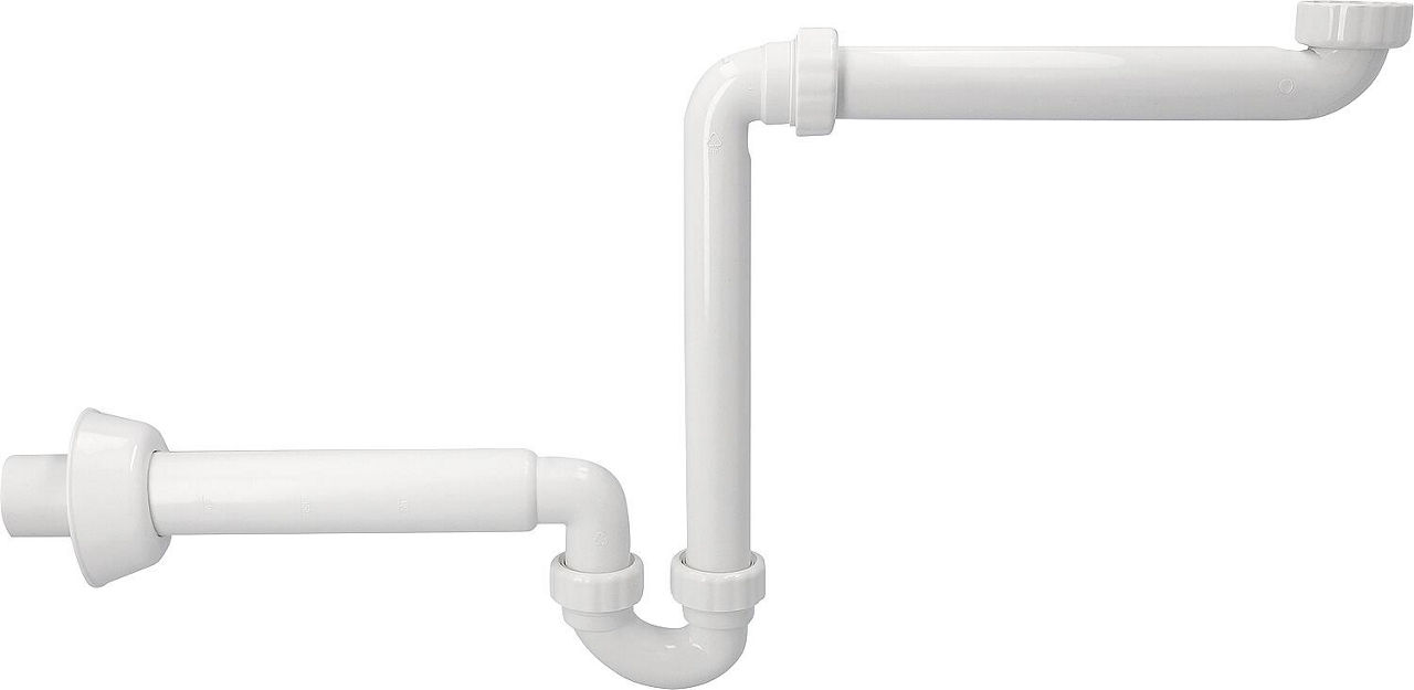PP - Raumsparsiphon 1 1/4" x 40mm PP - Raumsparsiphon 1 1/4" x 40mm