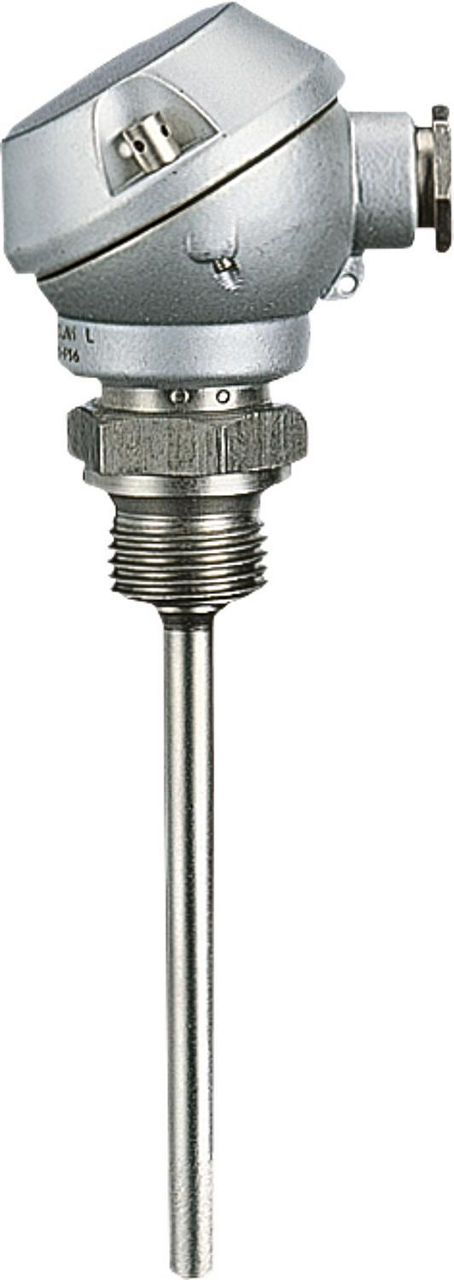 Einschraub-Widerstandsthermometer mit Anschlusskopf,Fühler 6x50mm Einsatztemp. -50 - 400 C° Einschraub-Widerstandsthermometer mit Anschlusskopf,Fühler 6x50mm Einsatztemp. -50 - 400 C°