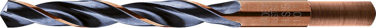 Metallbohrer ALPEN® Sprint Master Ø 10,5 x 133 mm mit abgedrehtem Zylinderschaft Metallbohrer ALPEN® Sprint Master Ø 10,5 x 133 mm mit abgedrehtem Zylinderschaft