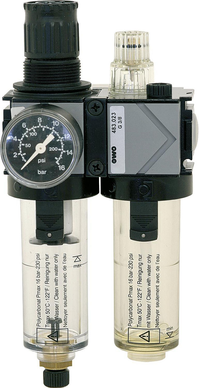Wartungseinheit 2-teilig Typ 488 variobloc R 1/4"