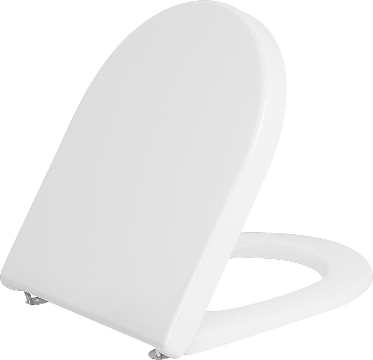 WC Sitz Duravit Starck 3 Standard,weiß,mit Edelstahl- Scharnier,BxHxT:380x30x383mm