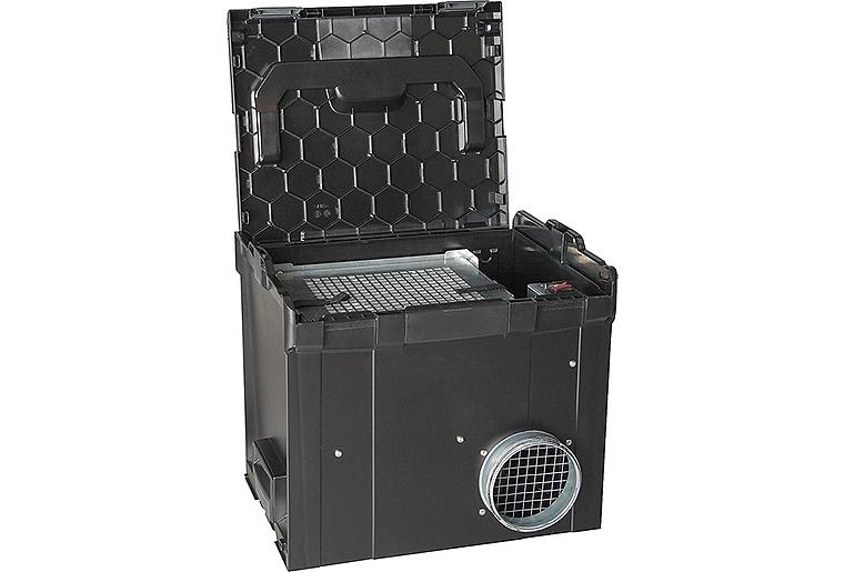 Entstaubungsbox in der L-Boxx 230V Abgang ØDN100 Entstaubungsbox in der L-Boxx 230V Abgang ØDN100