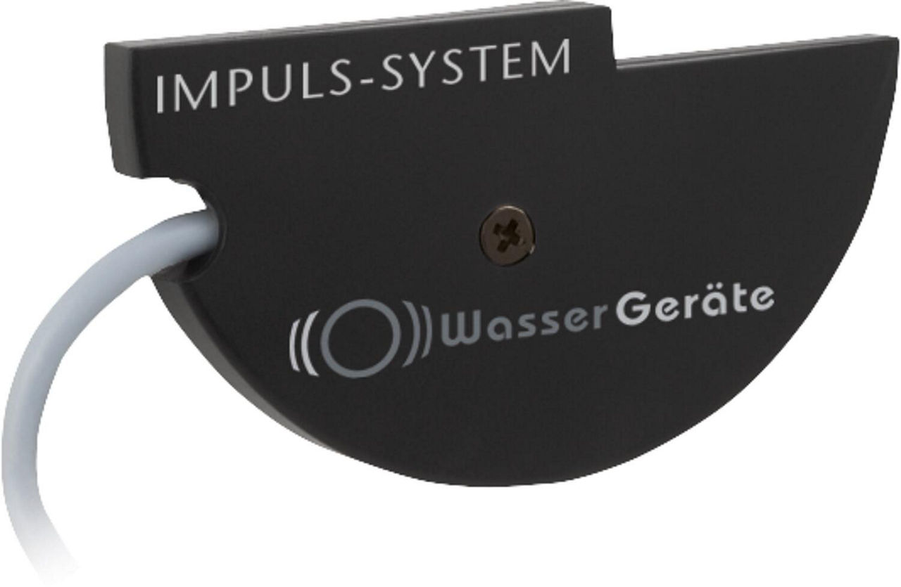 Optischer Impulsgeber ECO mit Rücklauferkennung, Impuls K1 (1l pro Impuls) Optischer Impulsgeber ECO mit Rücklauferkennung, Impuls K1 (1l pro Impuls)