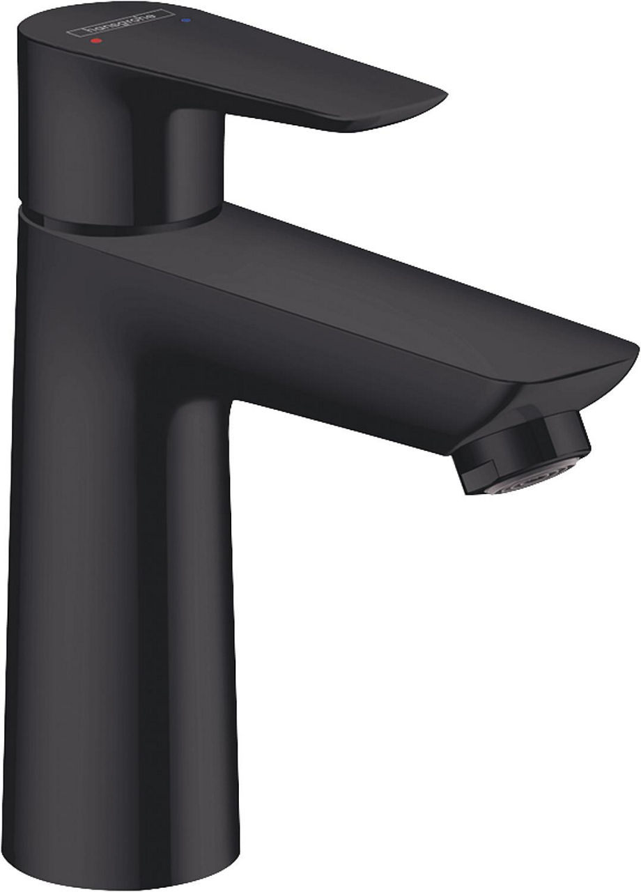 Waschtischmischer Hansgrohe 110 Talis E Ausladung 112 mm schwarz matt Waschtischmischer Hansgrohe 110 Talis E Ausladung 112 mm schwarz matt
